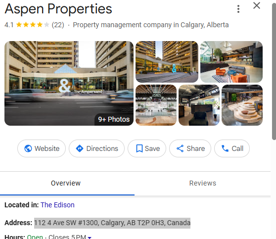 Aspen Properties image