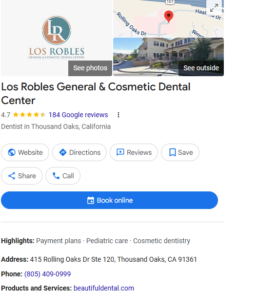 Los Robles Dental Center image